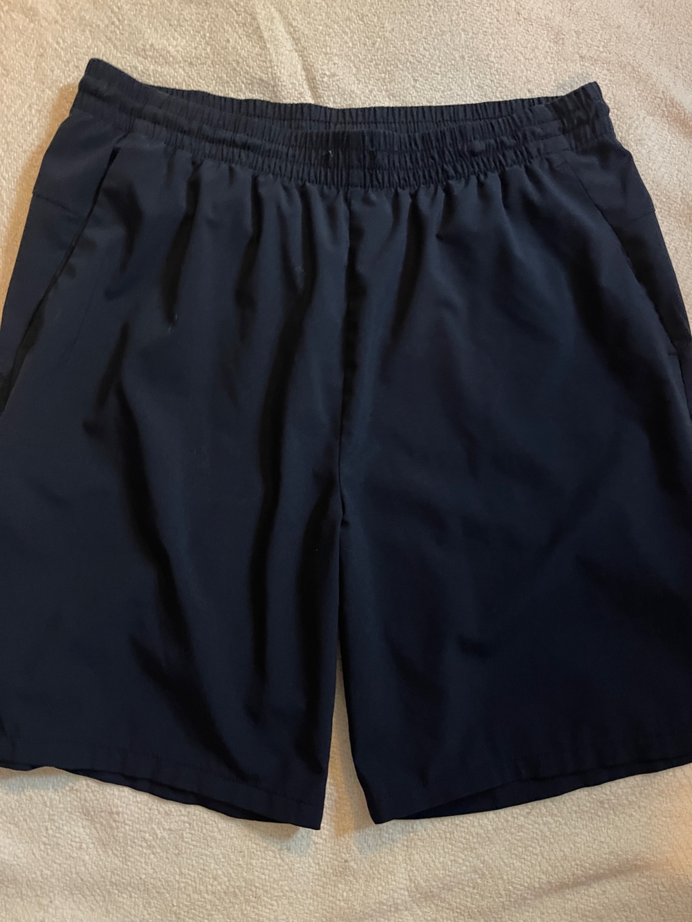 Old Navy Boys Navy Blue Athletic Shorts